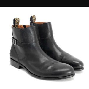 John Fluevog Northampton Upton Ankle Boot with side Zipper NEW  9men=10women